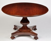 Lot 1206 - An early 19th Century mahogany tip-up-top...