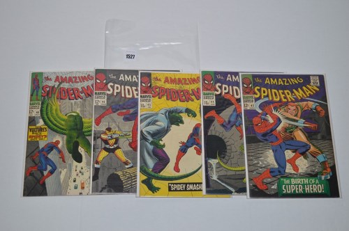 Lot 1527 - Amazing Spiderman: 42, 44, 45, 46 and 48. (5)