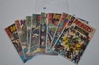 Lot 1541 - Avengers: 24-27, 29, 30, 32, 34-37 and 39. (12)