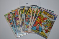 Lot 1548 - Avengers: 95, 96, 98, 99-102, 104-106. (10)