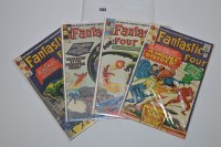Lot 1582 - Fantastic Four: 34, 35, 38 and 39. (4)