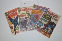 Lot 1583 - Fantastic Four: 41, 42, 44 and 46 (first Black...