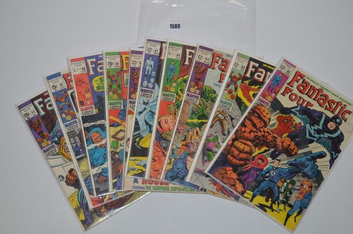 Lot 1589 - Fantastic Four: 82-85, 87-91 and 93. (10)