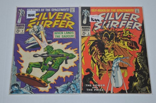Lot 1644 - Silver Surfer: 2 (Badoon), and 3 (Mephisto). (2)