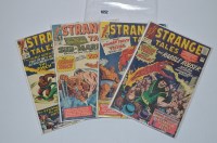 Lot 1652 - Strange Tales: 119, 124, 125 and 128. (4)