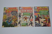 Lot 1672 - Tales of Suspense: 52, 57 and 48 (first Black...