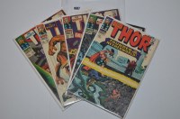Lot 1687 - Thor: 130, 131, 133 (Ego), 135 and 136. (5)