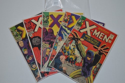 Lot 1703 - X-Men: 14-18 (first Sentinels). (5)