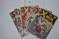 Lot 1705 - X-Men: 25-30 (28 first Banshee). (6)