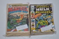 Lot 1834 - Mighty World of Marvel, Avengers Weekly. (100)