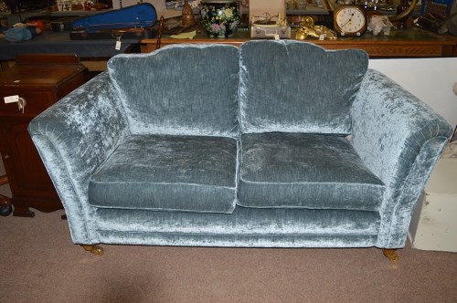 Lot 1297 - An Alston two seater settee, upholstered in...