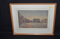 Lot 396 - A watercolour, by Alec E.F. Wight - town scene...