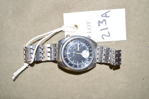Lot 213 - A 1970's Seiko 6139 automatic chronograph...