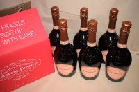 Lot 357 - Six bottles of Laurent-Perrier Rose Brut...