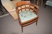 Lot 664 - An early 20th Century oak Arts & Crafts chair,...