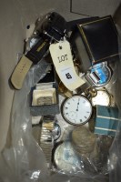Lot 45 - A quantity of lady's and gent's wristwatches;...