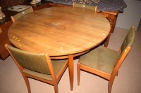 Lot 506 - A Danish style mid 20th Century dining room...