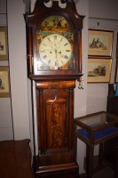 Lot 711 - A Victorian mahogany longcase clock, by D....