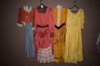 Lot 956 - 18th and 19th Century style costumes in blue,...