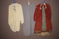 Lot 972 - Theatre costumes, to include: a medieval style...