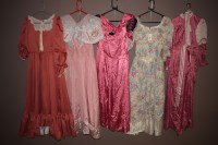 Lot 997 - Theatre costumes - Victorian style dresses in...