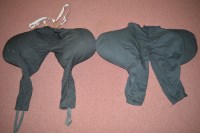 Lot 1018 - Two pairs of theatre pantaloons with...