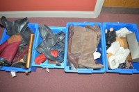 Lot 1021 - Ladies boots and flat shoes of various designs...