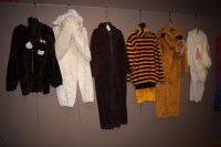 Lot 1026 - Animal theatre costumes, to include; two bears;...