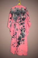 Lot 1041 - An early to mid 20th Century pink kimono with...