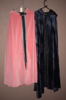 Lot 1060 - Two capes for theatre; one in pink; the other...