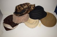 Lot 1159 - 20th Century ladies hats, to include; Bermona...