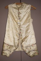 Lot 1211 - An 18th Century Gentleman's silk and linen...