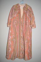 Lot 1221 - A Gentleman's robe, converted from a paisley...