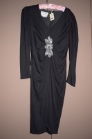 Lot 1242 - A black evening dress, by Zandra Rhodes at 5th...