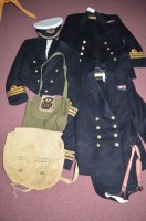 Lot 1261 - Two Royal Naval Reserve Commanders uniforms;...