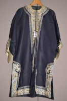 Lot 1304 - An early 20th Century Chinese silk robe in...