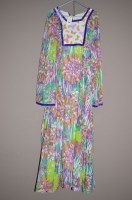 Lot 1310 - A 1970's Bohemian dress, butterfly and floral...