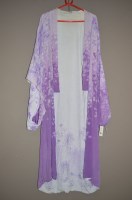 Lot 1312 - A 20th Century kimono in graduating purple,...