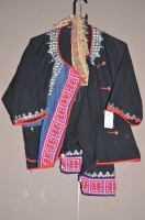 Lot 1314 - A 20th Century Tibetan costume, comprising...