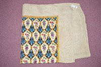 Lot 1459 - A woollen needlework panel made by nuns...