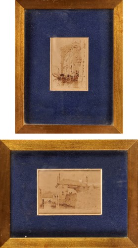 Lot 33 - Ernest George, RA (1839-1927) ''VENICE'' AND ''...