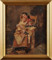 Lot 197 - Attributed to Ralph Hedley, RBA (1848-1913) A...