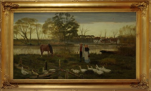 Lot 274 - A*** W*** May (19th Century) ''LANDSCAPE,...