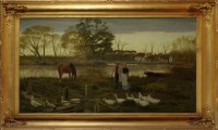 Lot 274 - A*** W*** May (19th Century) ''LANDSCAPE,...