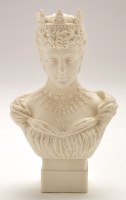 Lot 334 - Parianware bust of Princess Alexandra, by...