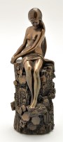 Lot 446 - Giovanni Schoeman: female nude seated on a...