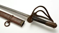 Lot 458 - A 19th Century French Cavalry Trooper's sword,...