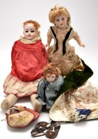 Lot 499 - A bisque head doll, by Kammer & Reinhardt, No....