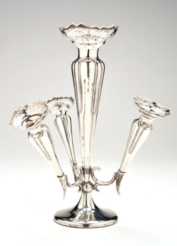 Lot 555 - A George V epergne, by Colen Hewer Cheshire,...