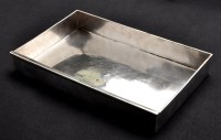 Lot 560 - A George VI tray, by Harrison Bros. & Howson,...